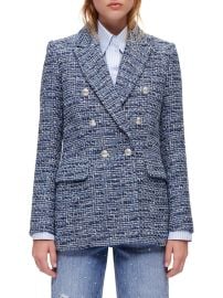 Shop Maje Volly Tailored Tweed Blazer at Saks Fifth Avenue