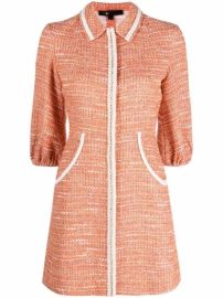 Shop Maje knitted mini dress with Express Delivery - at Farfetch