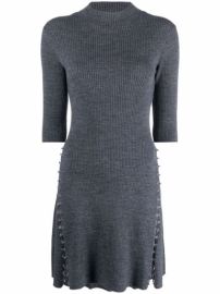 Shop Maje short-sleeve jumper dress with Express Delivery - at Farfetch