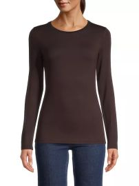 Shop Majestic Filatures Soft Touch Long-Sleeve Top at Saks Fifth Avenue