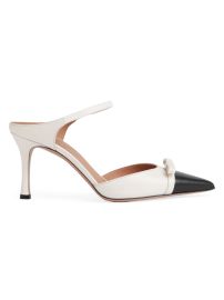 Shop Malone Souliers Blythe 80MM Leather Mules at Saks Fifth Avenue