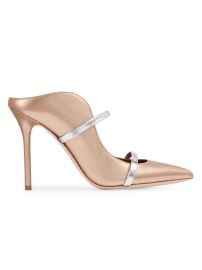 Shop Malone Souliers Maureen 100MM Leather Mules at Saks Fifth Avenue