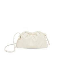 Shop Mansur Gavriel Mini Cloud Leather Clutch at Saks Fifth Avenue