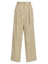 Shop Mara Hoffman Marella Stripe Wide-Leg Trousers at Saks Fifth Avenue