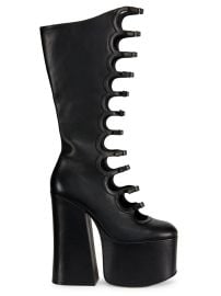 Shop Marc Jacobs The Kiki 150MM Platform Leather Knee-High Boots at Saks Fifth Avenue