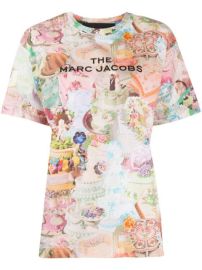 Shop Marc Jacobs cake print T-shirt with Express Delivery - at Farfetch