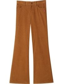 Shop Marc Jacobs corduroy flared trousers with Express Delivery - at Farfetch