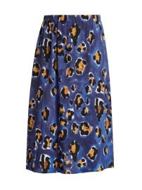 Shop Marni Cheetah Pull-On Midi-Skirt at Saks Fifth Avenue