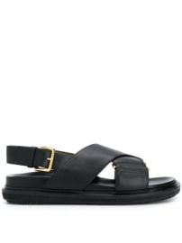 Shop Marni buckle strap sandals with Express Delivery - at Farfetch