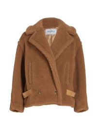 Shop Max Mara Davy Camel Wool-Blend Jacket at Saks Fifth Avenue