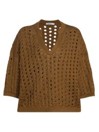 Shop Max Mara Ottuso Knitted Cotton Top at Saks Fifth Avenue