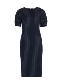 Shop Max Mara Tunica Pinstripe Sheath Dress at Saks Fifth Avenue