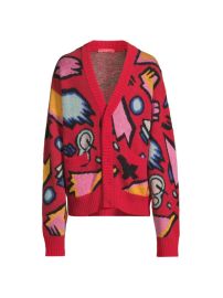 Shop Members of the Rage Illusion V-Neck Cardigan at Saks Fifth Avenue