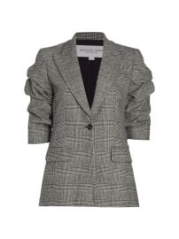 Shop Michael Kors Collection Cate Crushed Sleeve Blazer at Saks Fifth Avenue