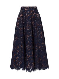 Shop Michael Kors Collection Floral Lace Circle Skirt at Saks Fifth Avenue