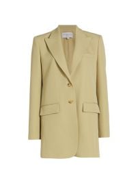 Shop Michael Kors Collection Oversized Wool Blazer at Saks Fifth Avenue