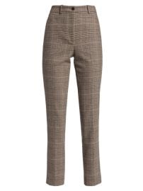 Shop Michael Kors Collection Samantha Glen Plaid Pants at Saks Fifth Avenue