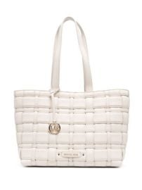 Shop Michael Michael Kors medium Ivy woven bag with Express Delivery - at Farfetch