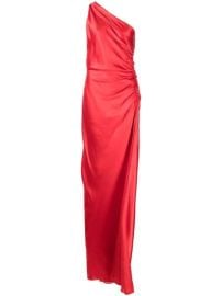 Shop Michelle Mason Asym silk gown with Express Delivery - at Farfetch