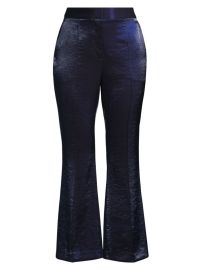 Shop Milly Betsey Glaze Cropped Flare Pants at Saks Fifth Avenue