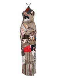 Shop Missoni Sleeveless Knit Patchwork Maxi Dress at Saks Fifth Avenue