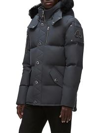 Shop Moose Knuckles 3Q NeoShear Shearling Down Jacket at Saks Fifth Avenue