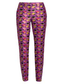 Shop Moschino Pleated Cube-Print Trousers at Saks Fifth Avenue