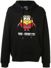 Shop Mostly Heard Rarely Seen 8-Bit x Minions Skinny 8-Bit appliquxE9 hoodie with Express Delivery - at Farfetch