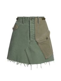 Shop Mother GI Jane Distressed Miniskirt at Saks Fifth Avenue