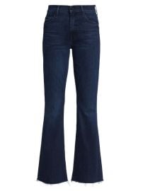 Shop Mother The Weekender High-Rise Stretch Flare Jeans Saks Fifth Avenue at Saks Fifth Avenue