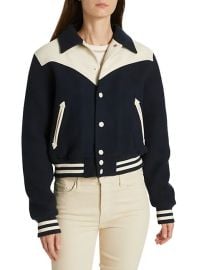 Shop Mother The Western Varsity Bomber Jacket at Saks Fifth Avenue