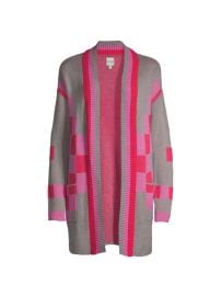 Shop NICZOE Checked Away Cardigan at Saks Fifth Avenue