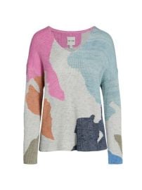 Shop NICZOE Puzzle Time Cotton-Blend Sweater at Saks Fifth Avenue