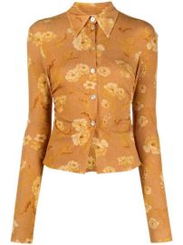 Shop Nanushka Felda floral print shirt with Express Delivery - at Farfetch