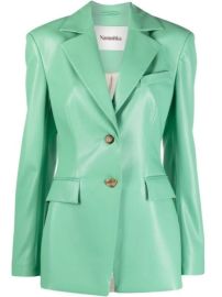 Shop Nanushka single-breasted fitted blazer with Express Delivery - at Farfetch