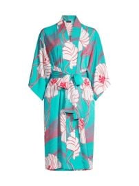 Shop Natori Graphic Floral Robe at Saks Fifth Avenue