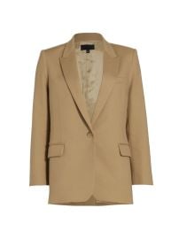 Shop Nili Lotan Diane Single-Button Blazer at Saks Fifth Avenue