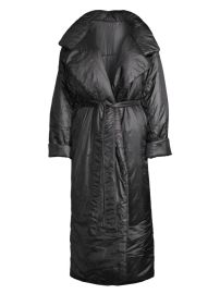 Shop Norma Kamali Long Sleeping Bag Coat at Saks Fifth Avenue