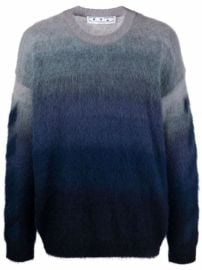 Shop Off-White Diag brushed-knit jumper with Express Delivery - at Farfetch