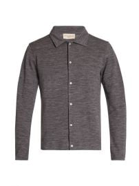 Shop Officine Gnrale Brent Wool Polo Shirt at Saks Fifth Avenue