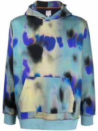 Shop PAUL SMITH tie-dye print hoodie with Express Delivery - at Farfetch