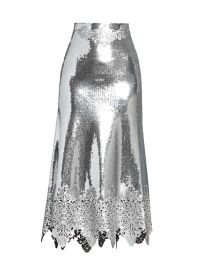 Shop Paco Rabanne Jupe Embroidered Sequin Mermaid Skirt at Saks Fifth Avenue