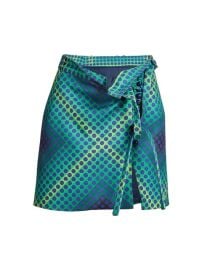 Shop Paco Rabanne Self-Tie Polka Dot Mini-Skirt at Saks Fifth Avenue