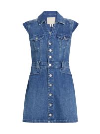 Shop Paige Jaxsyn Denim Minidress at Saks Fifth Avenue