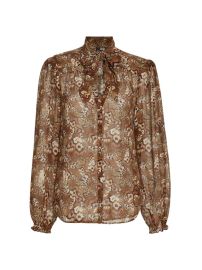 Shop Paige Marcela Silk Blouse at Saks Fifth Avenue