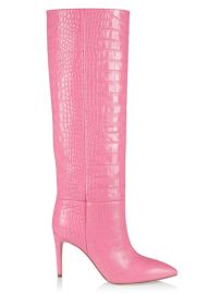 Shop Paris Texas Moc Croco Tall Boots at Saks Fifth Avenue