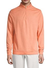 Shop Peter Millar Crown Comfort Quarter-Zip Pullover at Saks Fifth Avenue