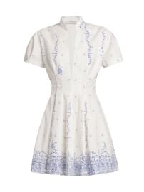 Shop Philosophy di Lorenzo Serafini Bandana Print Poplin Minidress at Saks Fifth Avenue