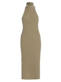 Shop Piece of White Estelle Wool Halter Sweaterdress at Saks Fifth Avenue