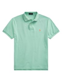 Shop Polo Ralph Lauren Basic Short-Sleeve Polo Shirt at Saks Fifth Avenue